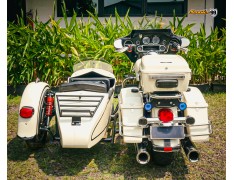 Sidecar Kit for Harley Davidson White Touring Edition